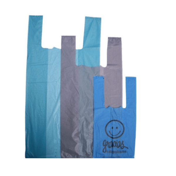 High Density Polyester T-Shirt Bag - 90 Gauge